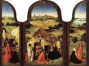 BOSCH, Hieronymus Triptych of the Epiphany Sweden oil painting artist